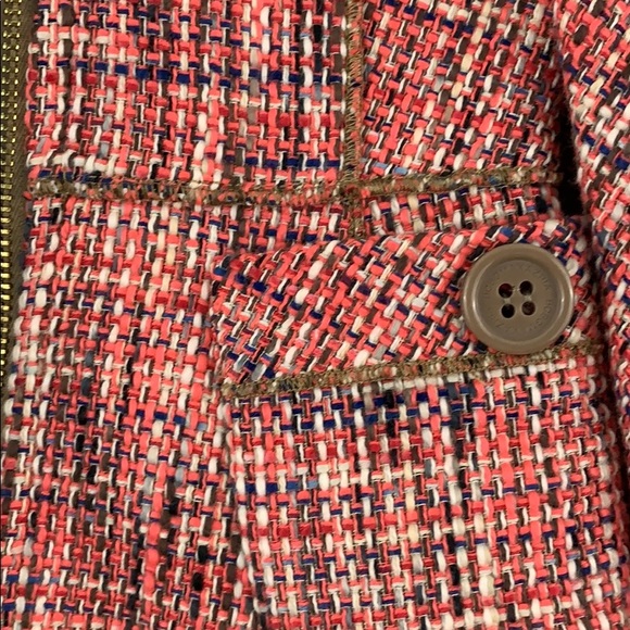 NWT Stunning Woven Twill Jacket - Picture 6 of 8